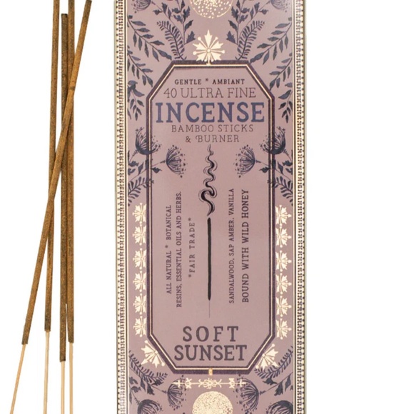 🌸 Papaya Living Premium Incense – 2 Keepsake Boxes – Soft Sunset & Wild Rose 🌹 - Picture 2 of 11